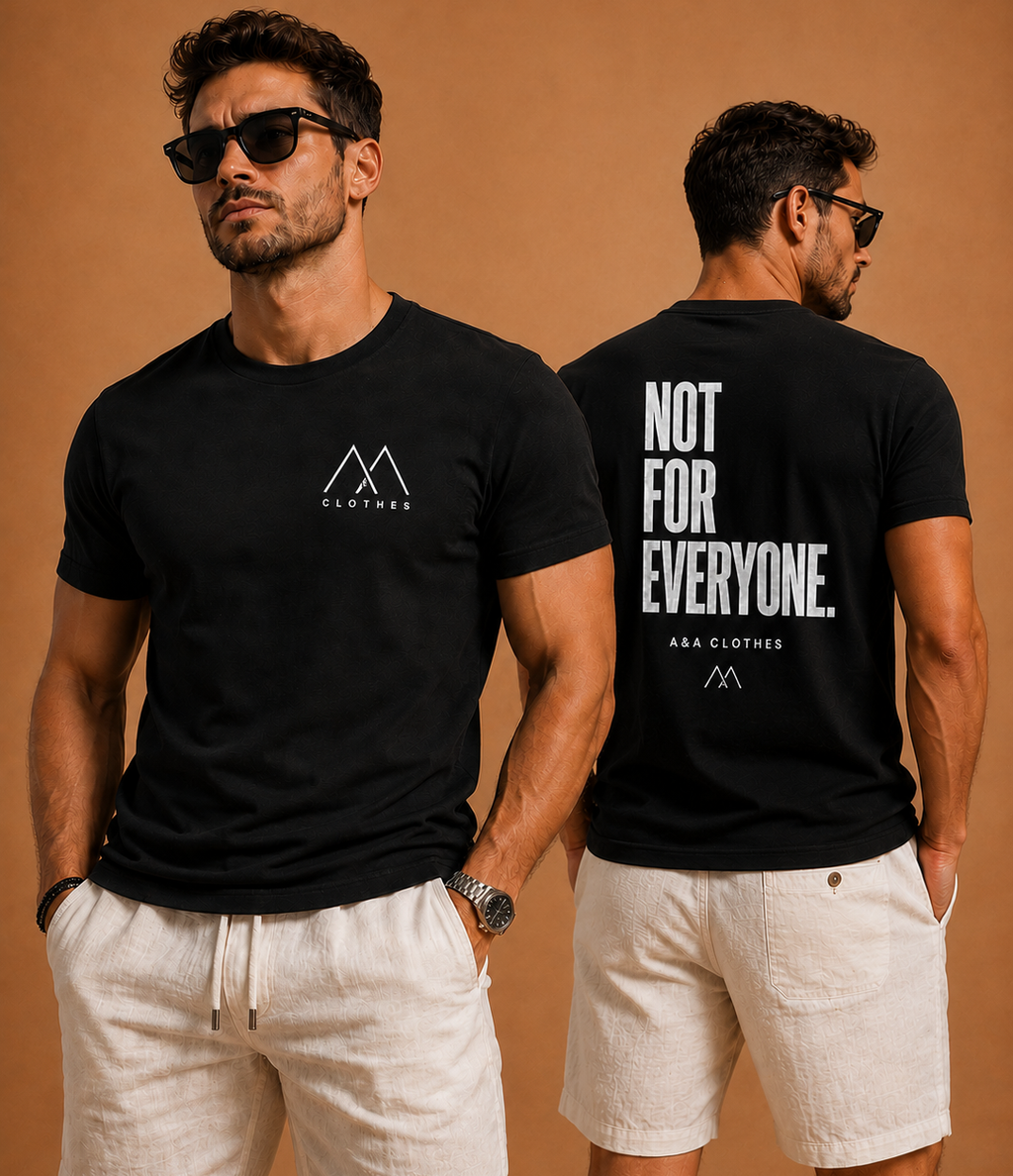 NOT FOR EVERYONE.
