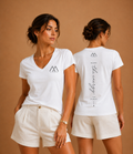 Тениска V-neck - Good Energy